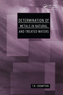 Cover Determination of Metals in Natural and Treated Water (eBook, ePUB)