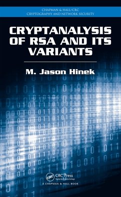 Cryptanalysis of RSA and Its Variants (eBook, ePUB) - Hinek, M. Jason