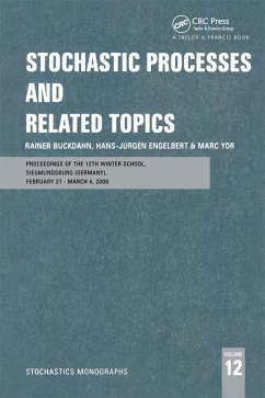 Stochastic Processes and Related Topics (eBook, ePUB)