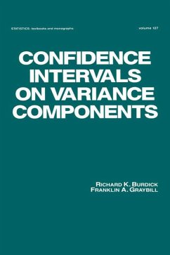 Cover Confidence Intervals on Variance Components (eBook, ePUB)