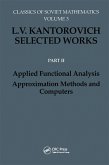 Applied Functional Analysis. Approximation Methods and Computers (eBook, ePUB)