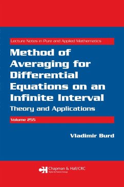 Method of Averaging for Differential Equations on an Infinite Interval (eBook, ePUB) - Burd, Vladimir