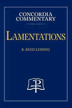Cover Lamentations - Concordia Commentary
