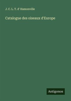 Cover Catalogue des oiseaux d'Europe