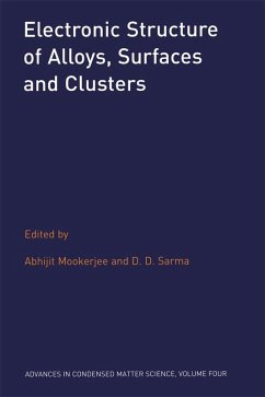 Cover Electronic Structure of Alloys, Surfaces and Clusters (eBook, ePUB)