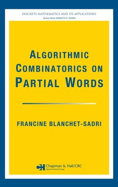 Cover Algorithmic Combinatorics on Partial Words (eBook, ePUB)