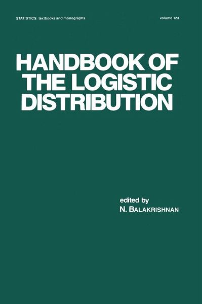 Handbook of the Logistic Distribution (eBook, ePUB) Handbook of the Logistic Distribution (eBook, ePUB)