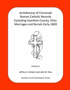 Archdiocese of Cincinnati Roman Catholic Records Excluding Hamilton County, Ohio - Ross, Julie M; Herbert, Jeffrey G