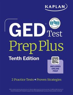 GED Test Prep Plus, Tenth Edition (2026): Includes a Diagnostic Pretest, 2 Full Length Practice Tests, 1000+ Practice Questions, and 60+ Online Videos (eBook, ePUB) - Slyke, Caren Van