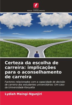 Cover Certeza da escolha de carreira: implicações para o aconselhamento de carreira
