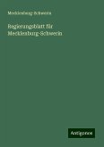 Regierungsblatt für Mecklenburg-Schwerin Regierungsblatt für Mecklenburg-Schwerin