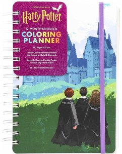 Cover Harry Potter 12-Month Undated Coloring Planner