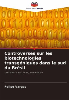 Cover Controverses sur les biotechnologies transgéniques dans le sud du Brésil