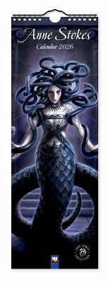 Cover Anne Stokes Slim Calendar 2026 (Art Calendar)