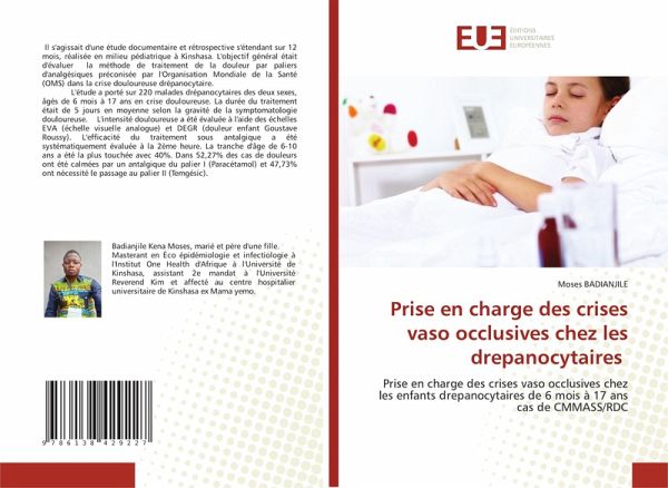 Prise en charge des crises vaso occlusives chez les drepanocytaires