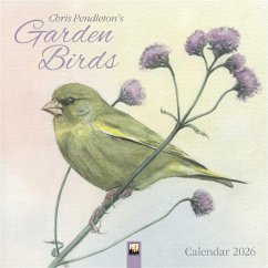 Chris Pendleton Garden Birds Wall Calendar 2026 (Art Calendar)