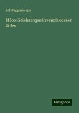 Möbel-Zeichnungen in verschiedenen Stilen Möbel-Zeichnungen in verschiedenen Stilen