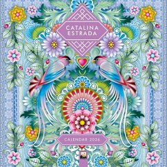 Cover Catalina Estrada Kunstkalender 2026 - Original Flame Tree Publishing-Kalender [Kalender]
