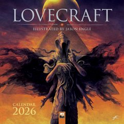 Cover Lovecraft by Jason Engle 2026 - Original Flame Tree Publishing-Kalender [Kalender]