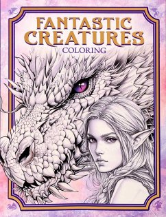 Cover Fantastic Creatures Coloring