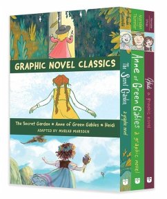 Cover Graphic Novel Classics: The Secret Garden, Anne of Green Gables, and Heidi