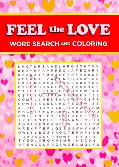 Cover Feel the Love Word Search and Coloring