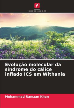Cover Evolução molecular da síndrome do cálice inflado ICS em Withania