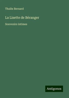 La Lisette de Béranger - Bernard, Thalès