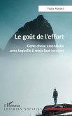 Le goût de l'effort