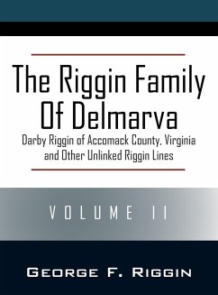 Cover The Riggin Family of Delmarva Volume II