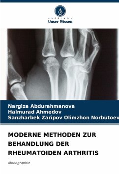 Cover MODERNE METHODEN ZUR BEHANDLUNG DER RHEUMATOIDEN ARTHRITIS