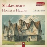 Shakespeare Birthplace Trust: Shakespeare Homes and Haunts Wall Calendar 2026 (Art Calendar)