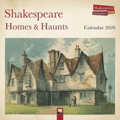 Cover Shakespeare Birthplace Trust: Shakespeare Homes and Haunts Wall Calendar 2026 (Art Calendar)