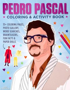 Cover Pedro Pascal Coloring & Activity Book