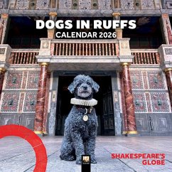 Cover Dogs in Ruffs - Hunde mit Halskrausen 2026 - Original Flame Tree Publishing-Kalender [Kalender]
