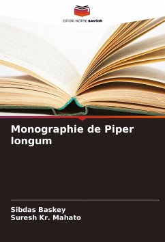 Cover Monographie de Piper longum