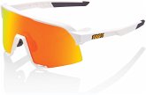 100percent S3 HiPER Mirror Lens Soft Tact White