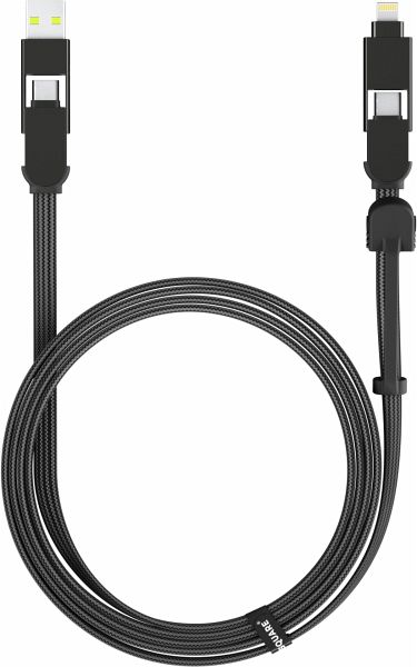 Rolling Square inCharge XL Cable 2m Black