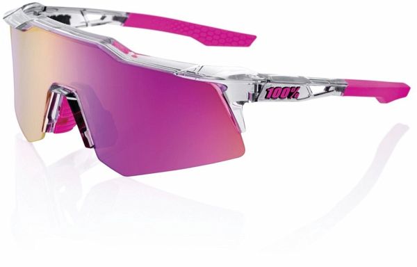 100percent Speedcraft XS Mirror Tokyo Nights / Transl. Grey