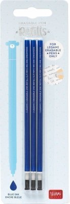 Cover Legami Ersatzmine Ersatzmine für löschbare Gelstift, 3er Set, blau
