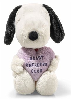 Cover Steiff 024450 - Snoopy Heartbreakers Club, 22 cm, Plüsch-Hund aus der Comicserie Peanuts