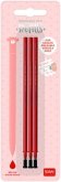 Legami Ersatzmine Ersatzmine für löschbare Gelstift, 3er Set, rot Legami Ersatzmine Ersatzmine für löschbare Gelstift, 3er Set, rot