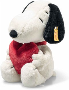 Cover Steiff 024375 - Snoopy Love, 30 cm, Plüsch-Hund aus der Comicserie Peanuts