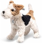 Steiff 076862 - Fox Terrier Foxy, 35 cm, Plüsch