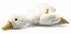 Steiff 075506 - Gans Gilda, weiß, Plüschtier, 47 cm
