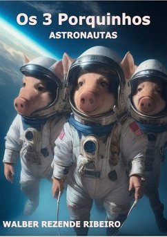 Cover Os 3 Porquinhos Astronautas (eBook, PDF)