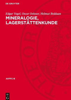 Cover Mineralogie, Lagerstättenkunde