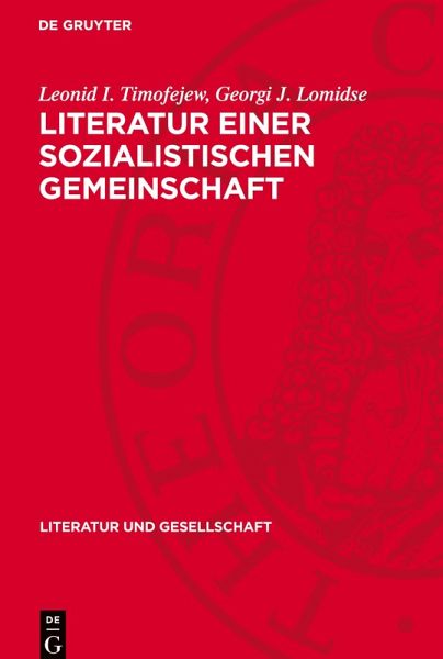 Literatur einer sozialistischen Gemeinschaft