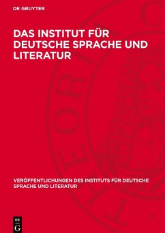 Das Institut für Deutsche Sprache und Literatur