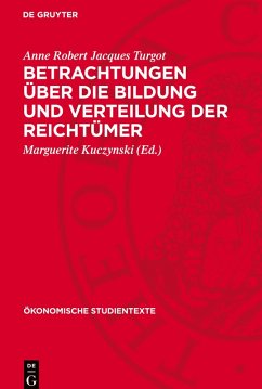 Cover Betrachtungen über die Bildung und Verteilung der Reichtümer